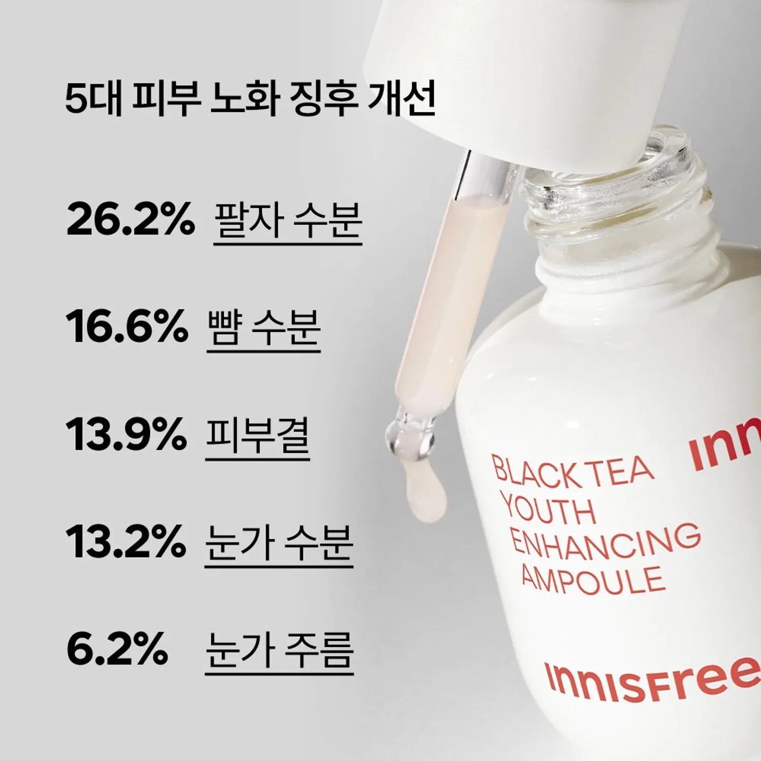INNISFREE Black Tea Youth Enhancing Ampoule 30mL