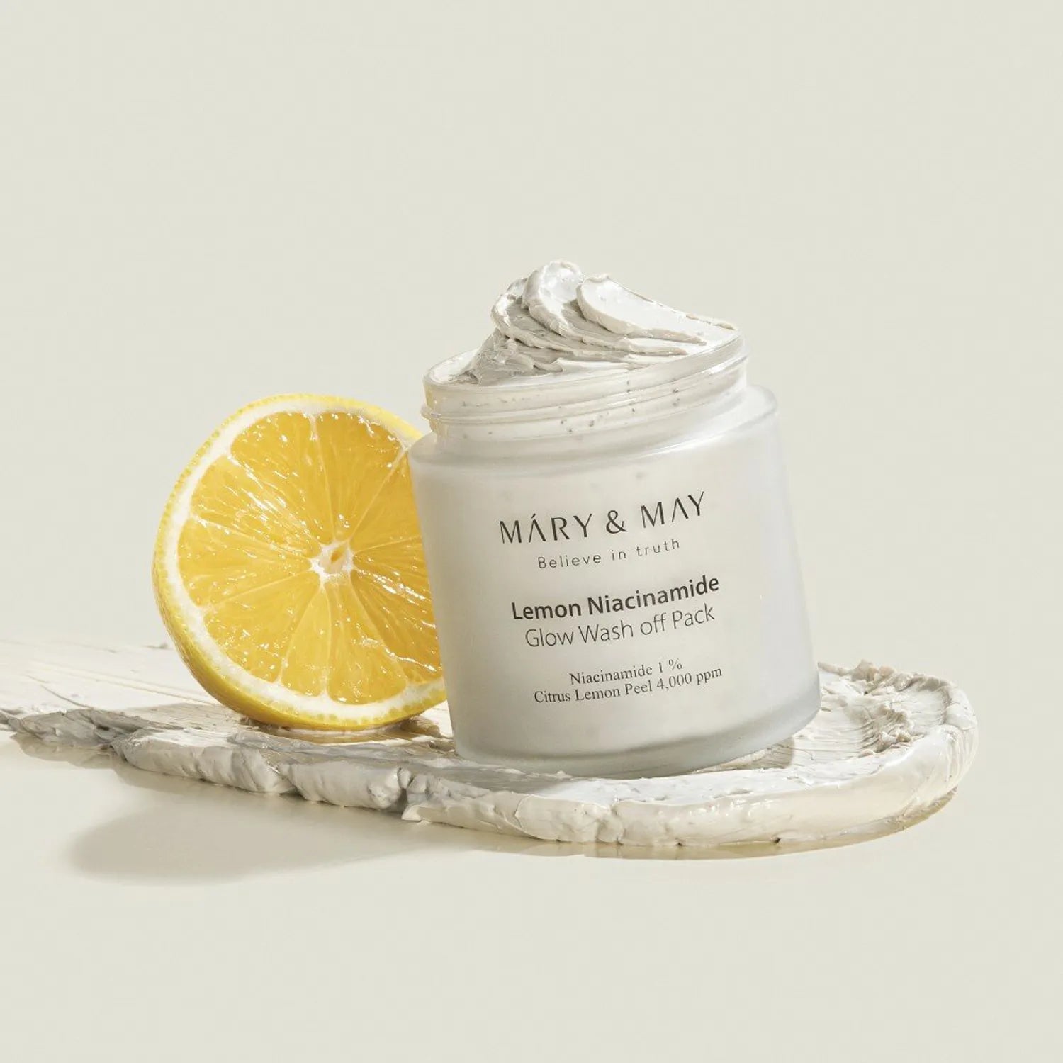 Mary & May Lemon Niacinamide Glow Wash Off Pack 125g