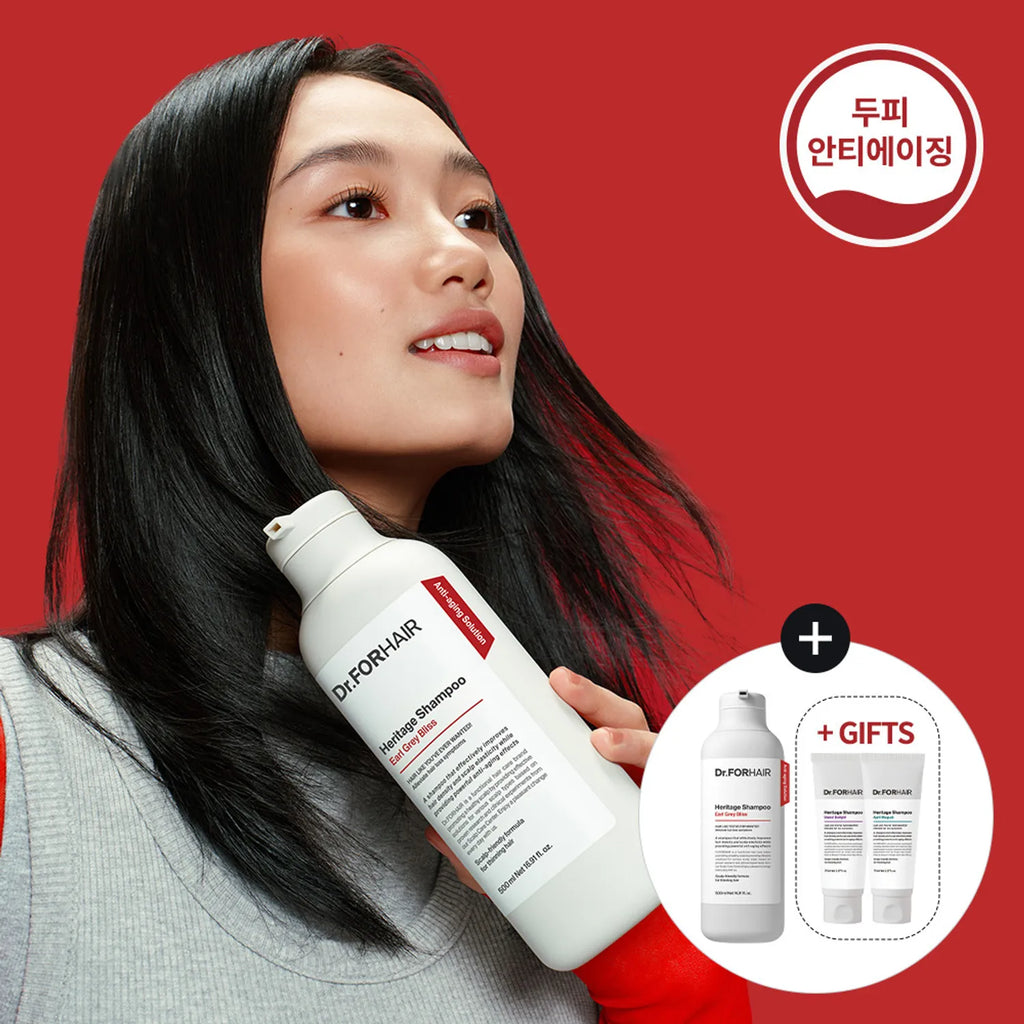 Dr.FORHAIR Heritage Shampoo Special Set 300mL (2 Options)