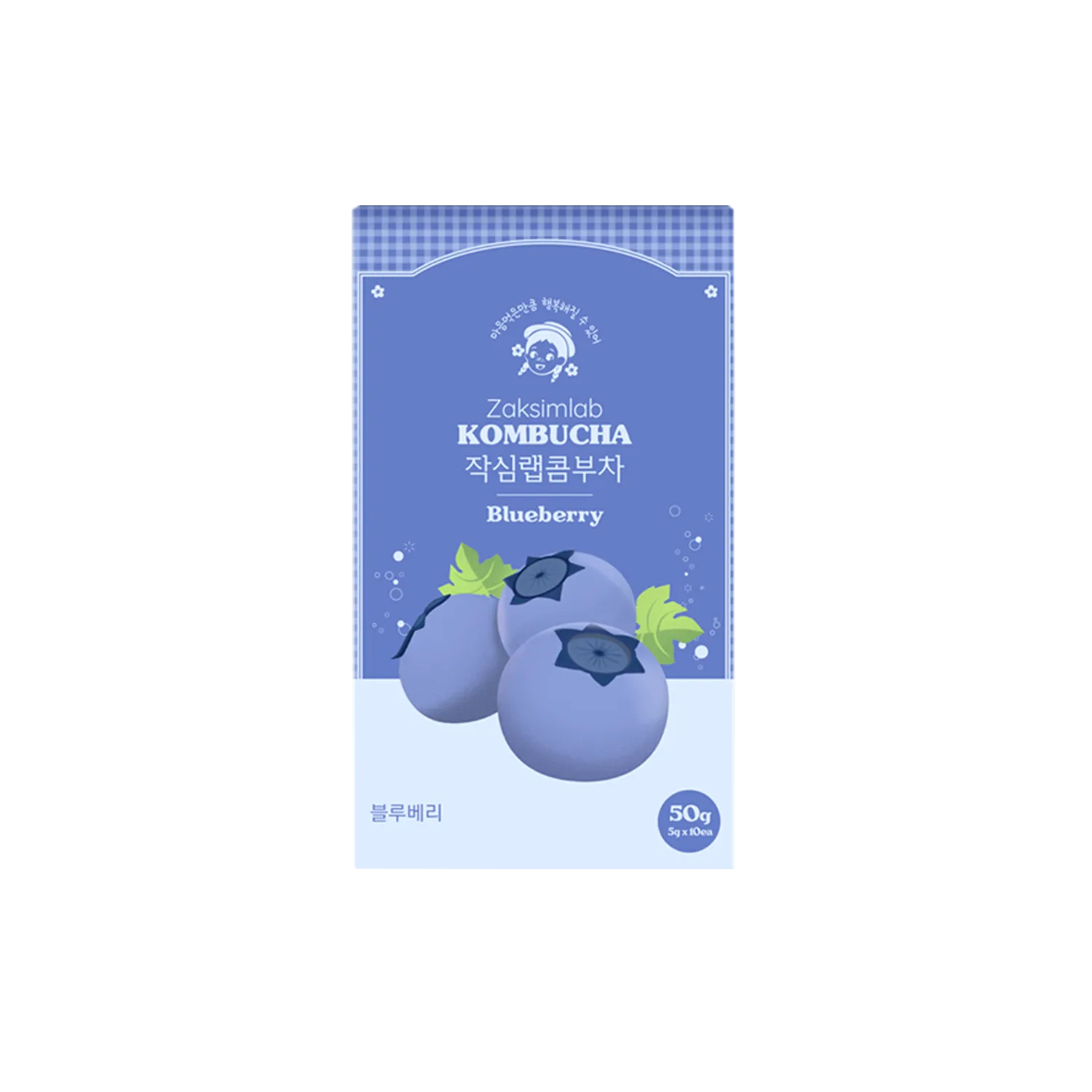 Zaksimlab Kombucha Blueberry 10T