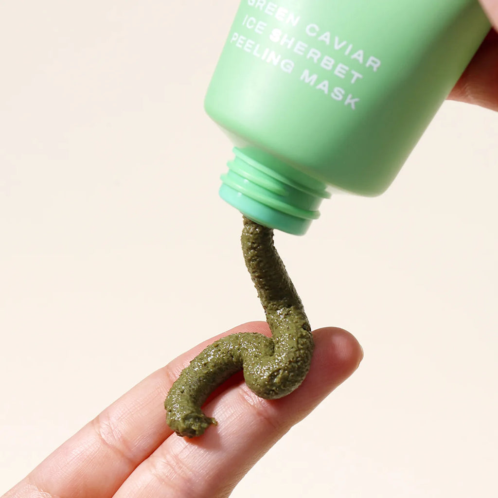 Flaner Green Caviar Ice Sherbet Peeling Mask