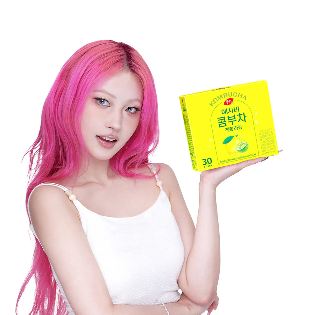 Dongsuh Apple Cider Vinegar Kombucha Lemon Lime 150g (30 Sticks)