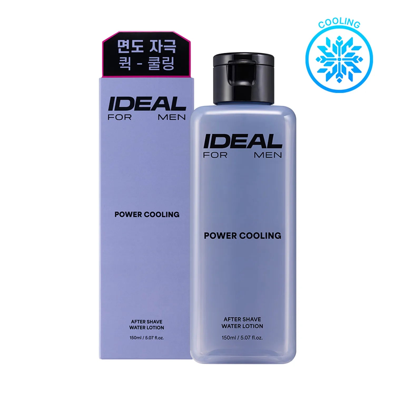 Ideal for Men Power Cooling After Shave Water Lotion 150ml