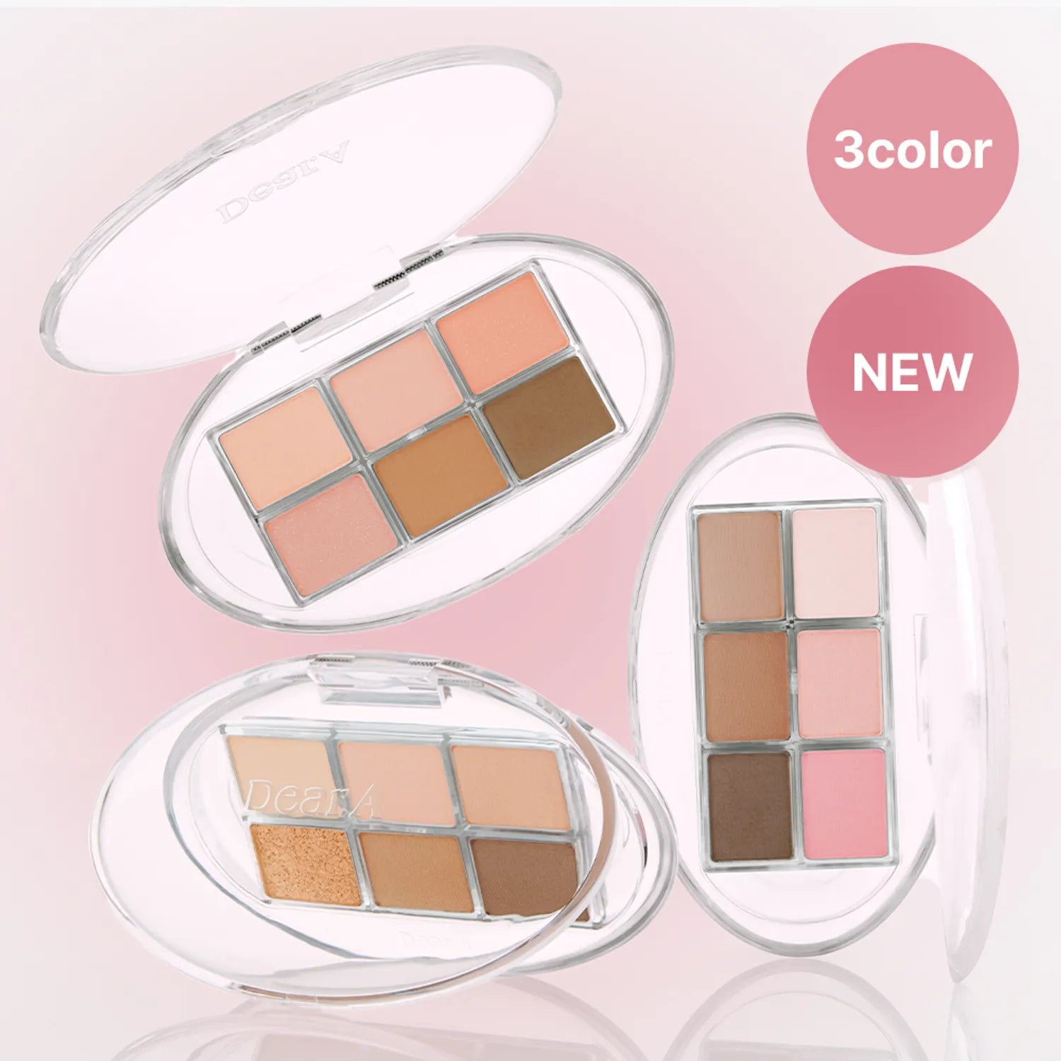 Dear.A Perfect Match Eyeshadow Palette 6.8g (3 Colors)