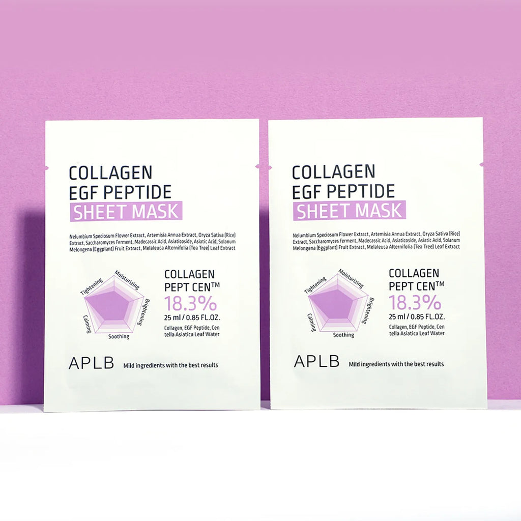 APLB Collagen EGF Peptide Sheet Mask 25ml*10ea