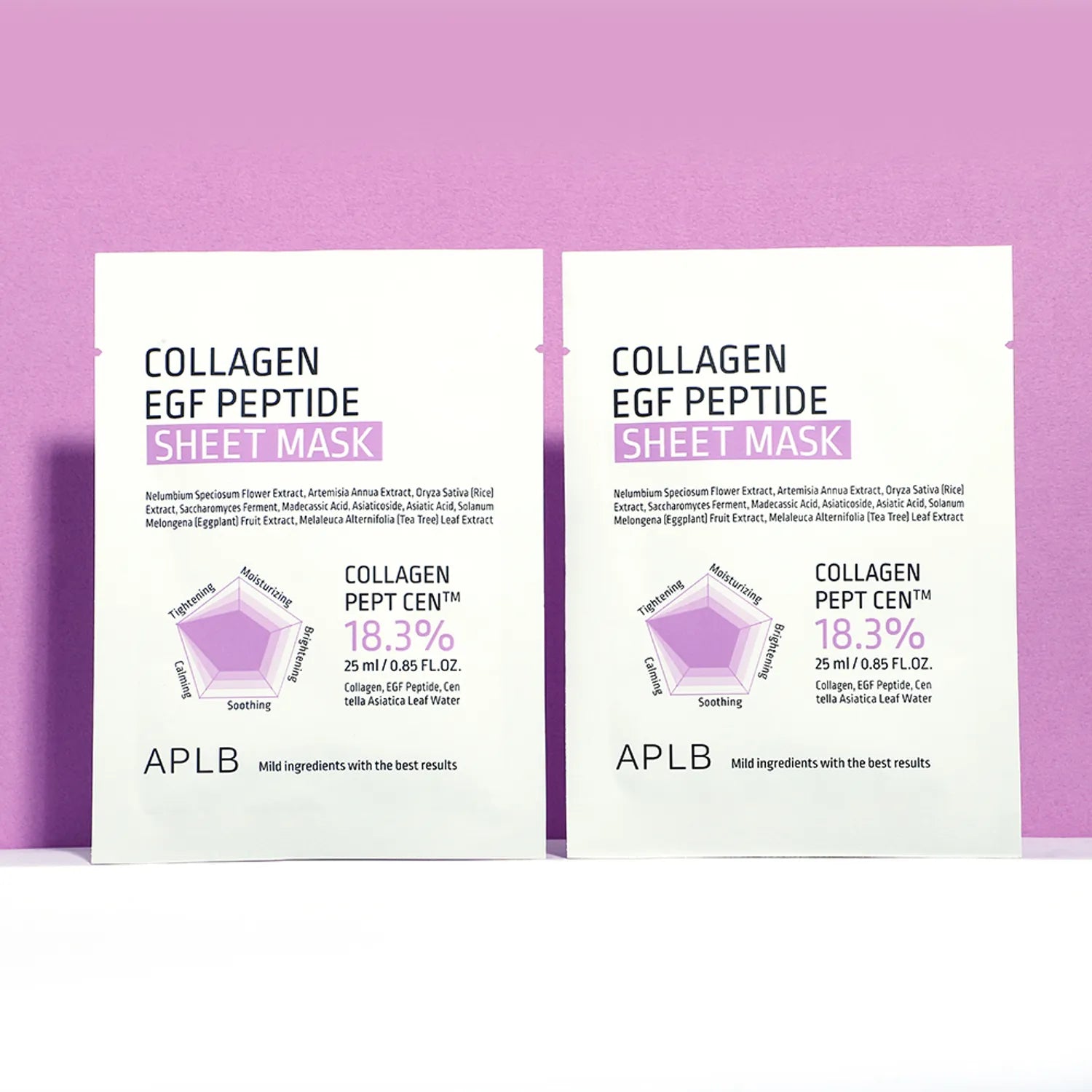 APLB Collagen EGF Peptide Sheet Mask 25ml*10ea