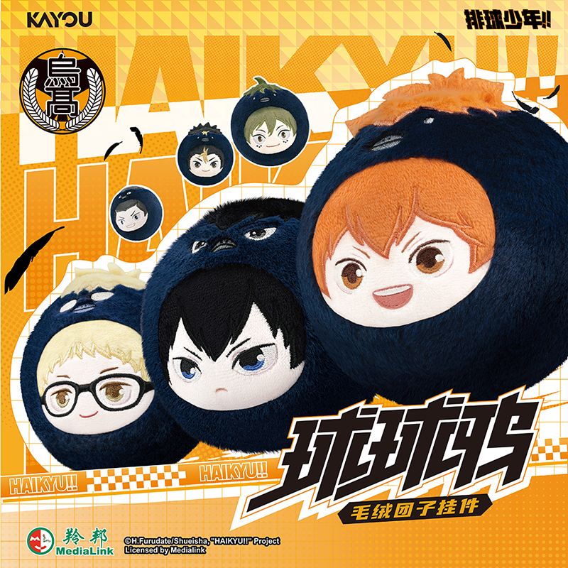Haikyu!! | Qiu Qiu Ya Series Plush Doll Blind Box