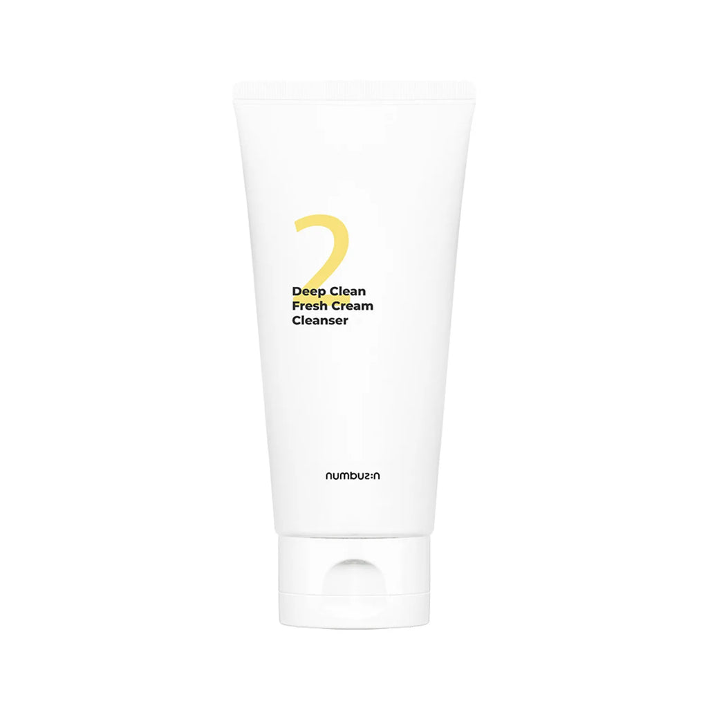 numbuzin No. 2 Deep Clean Fresh Cream Cleanser Double Set (120mL+120mL)