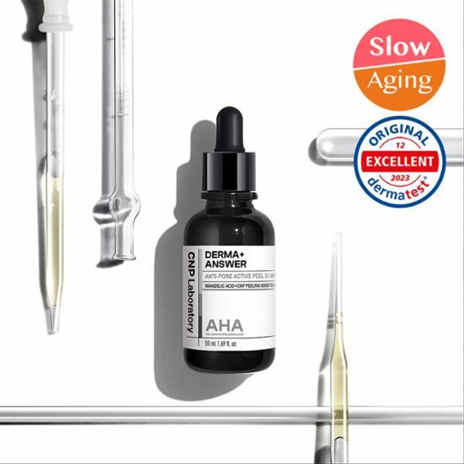 CNP Derma+ Answer Anti-Pore Active Peel Ampule 50mL