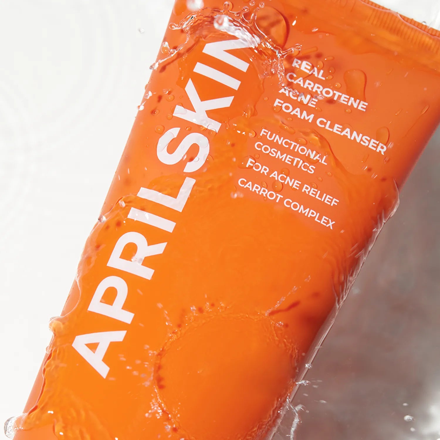 April Skin Real Carrotene Acne Foam Cleanser 120ml