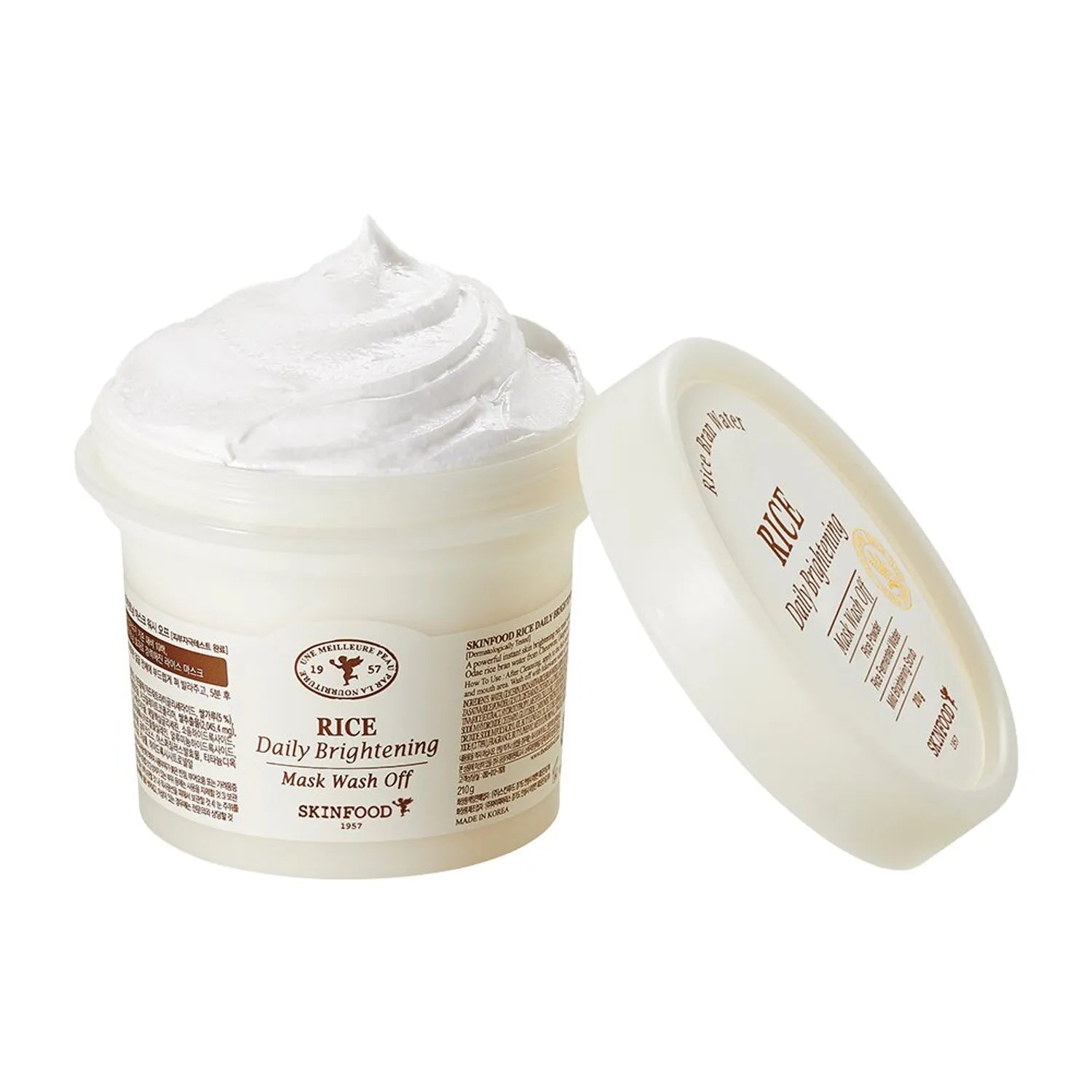 SKIN FOOD Rice Daily Brightening Mask Wash Off 210g