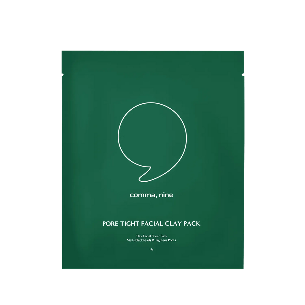 comma, nine Pore Tight Facial Clay Pack 1ea