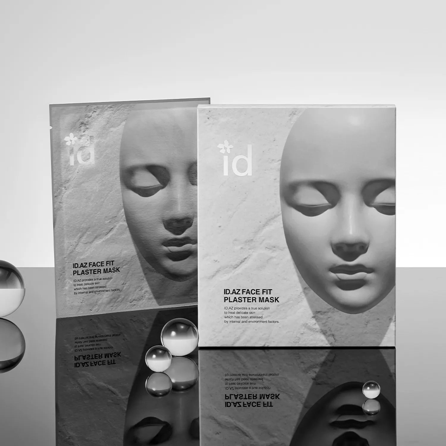 idplacosmetic Face Fit Plaster Mask Set (4+1ea)