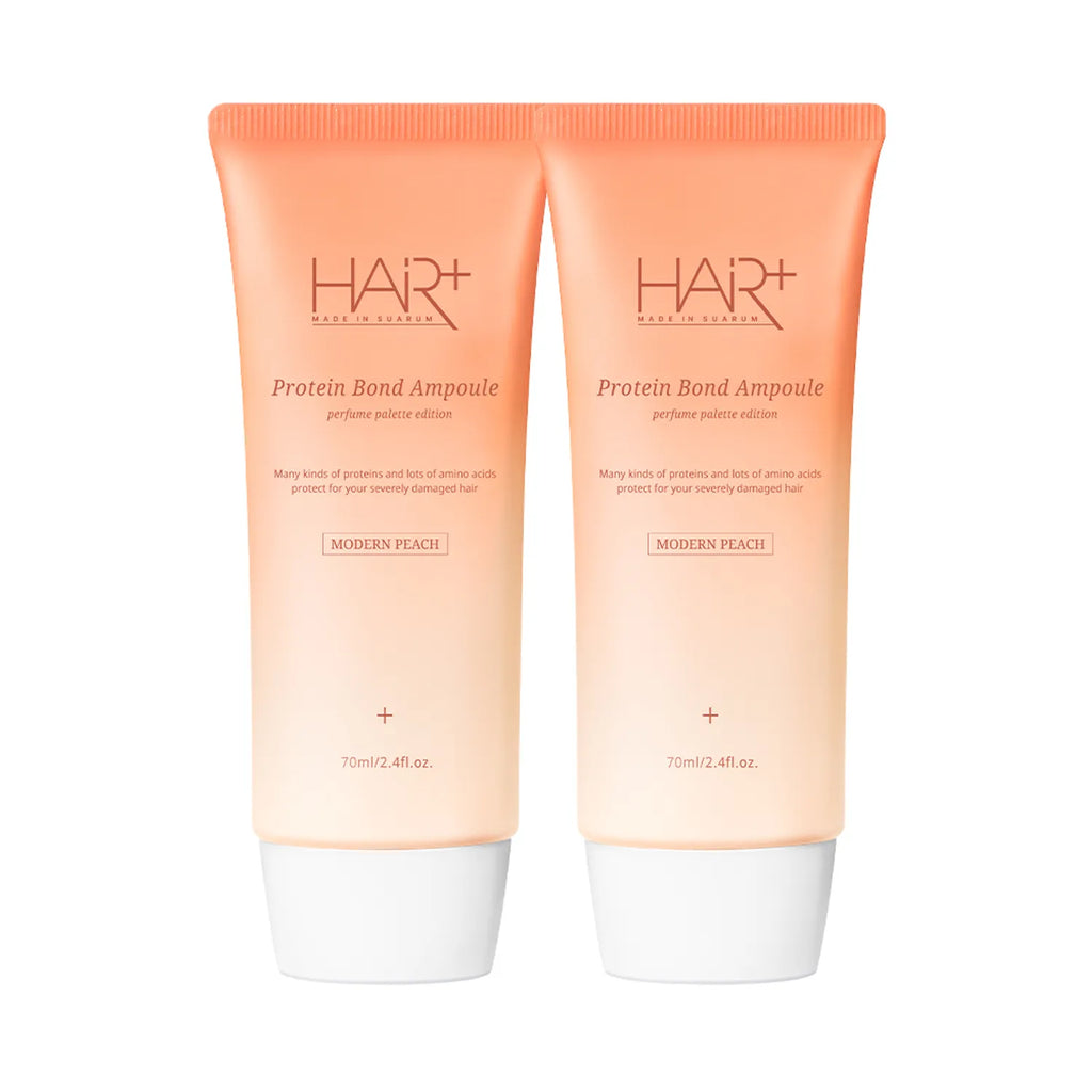 HAIRPLUS Protein Bond Ampoule Modern Peach 1+1 Pack (70ml*2)