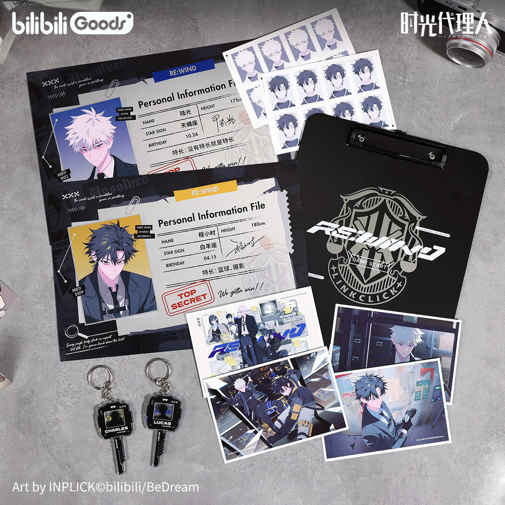 Link Click | M.O.D Series Acrylic Stand Figure & Charm & Clip Set