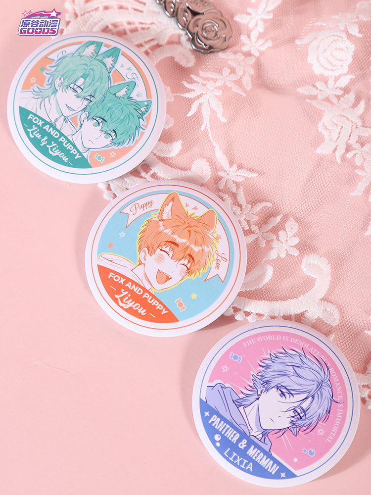 Lying Puppies Will Be Eaten | Vc Milk Topping Series Badge Blind Box