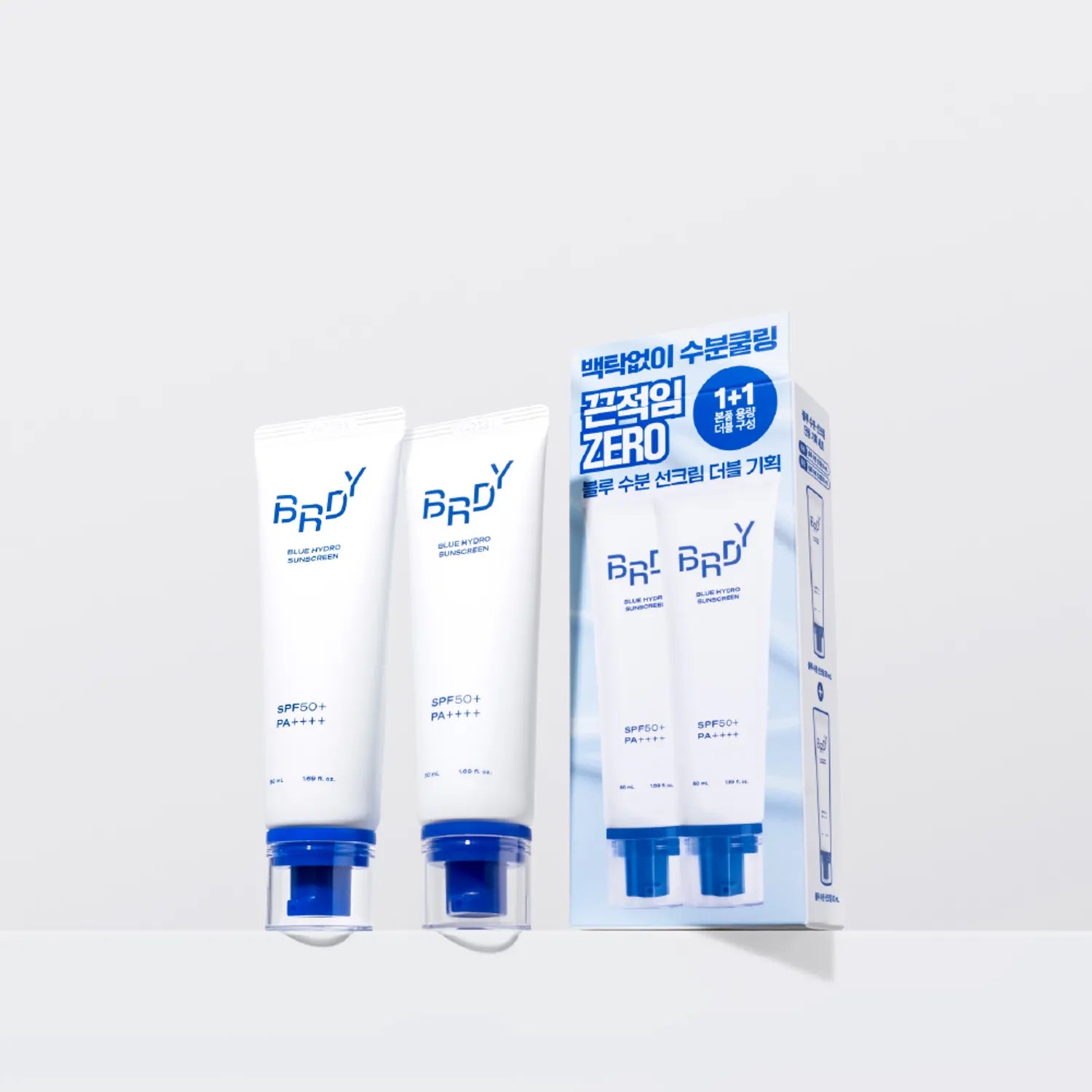 B.READY Blue Hydro Sunscreen 50ml 1+1 Set