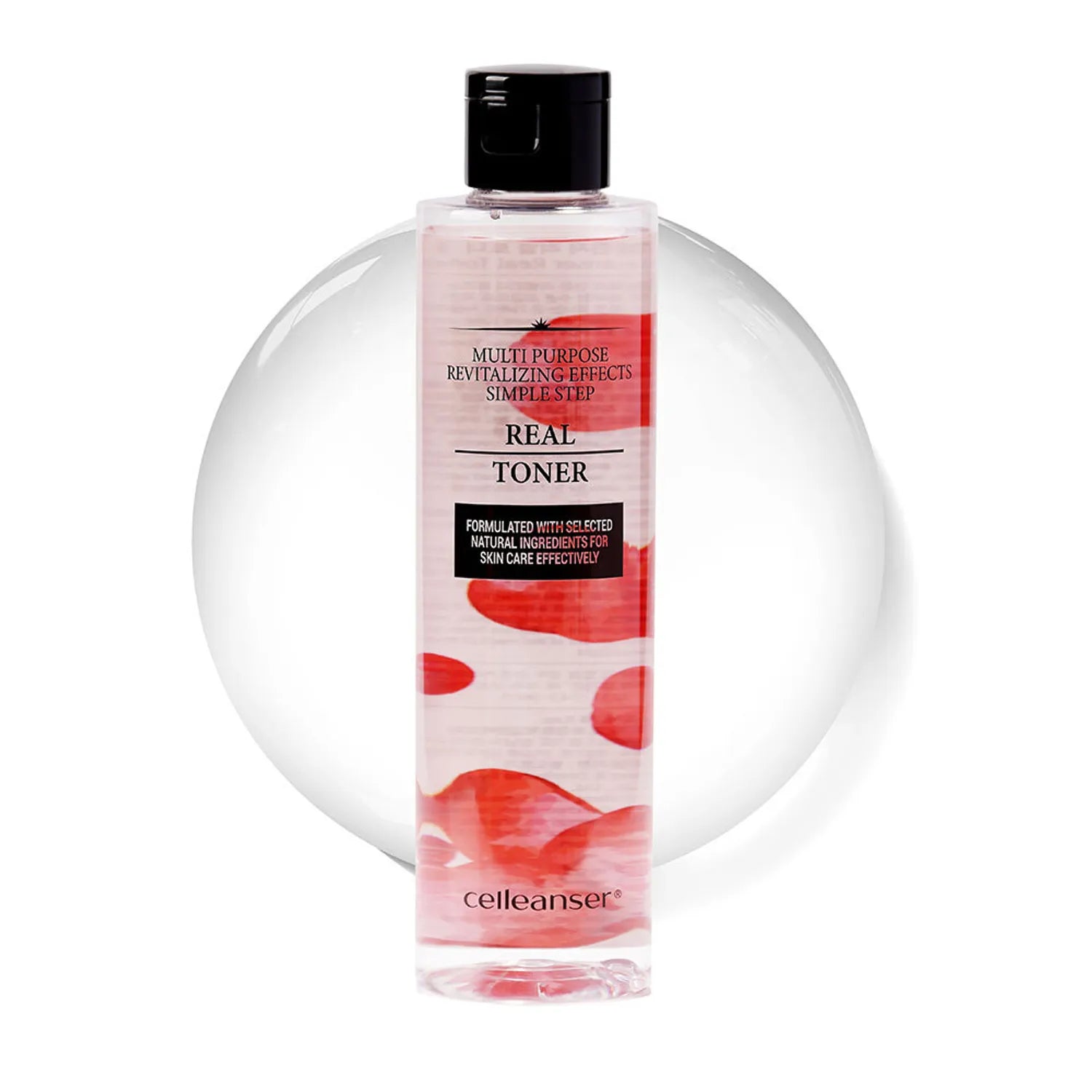 celleanser Real Toner Rose 200ml