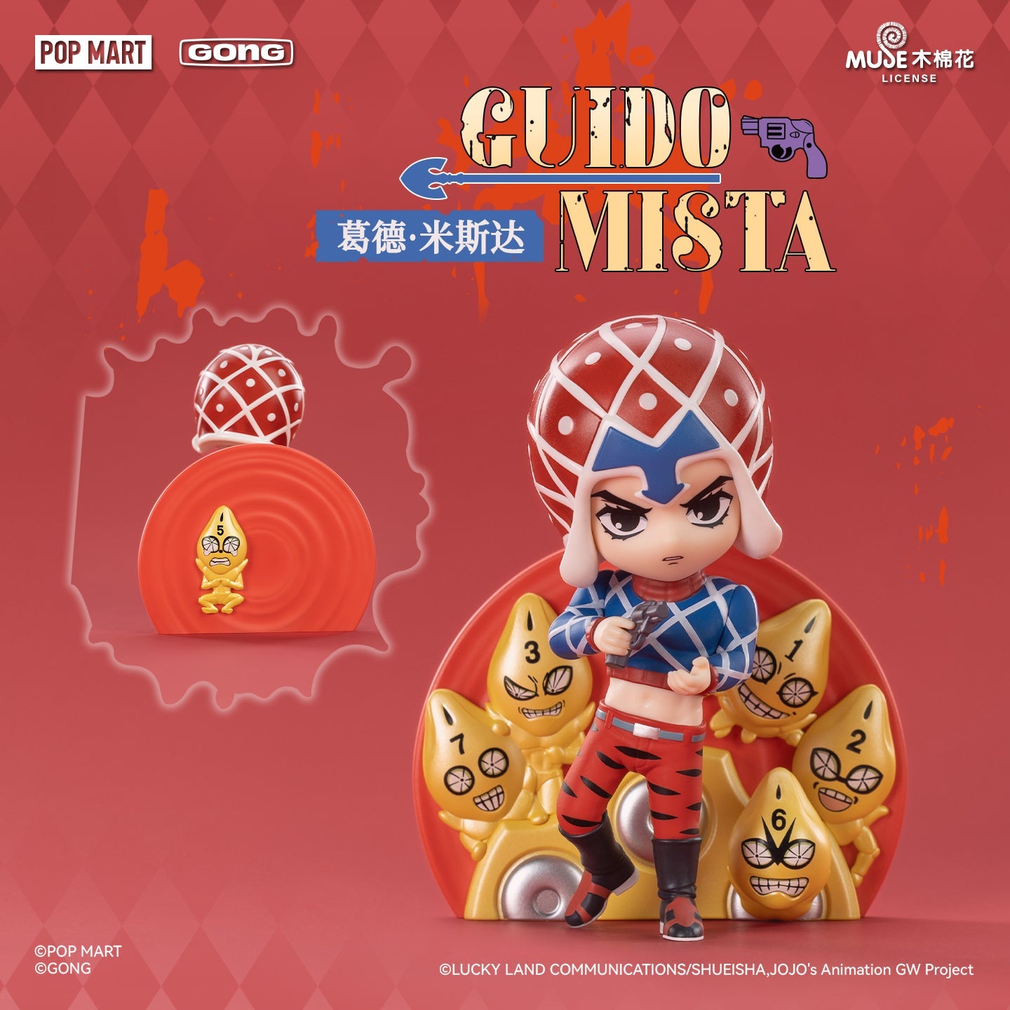 JoJo's Bizarre Adventure | Golden Wind Series Blind Box
