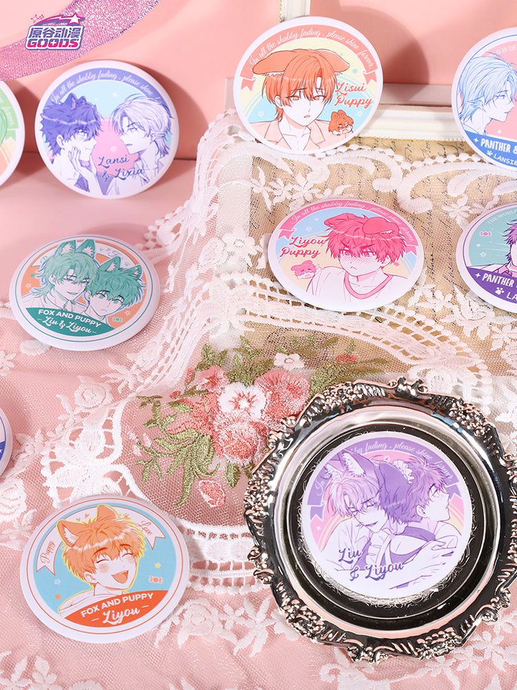Lying Puppies Will Be Eaten | Vc Milk Topping Series Badge Blind Box