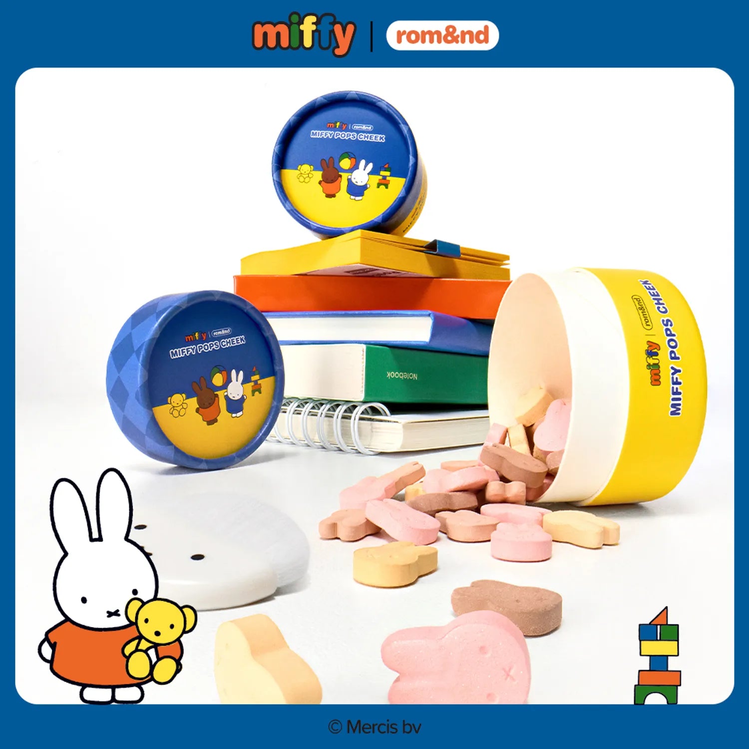 [miffy EDITION] rom&nd Pops Cheek 7.5g