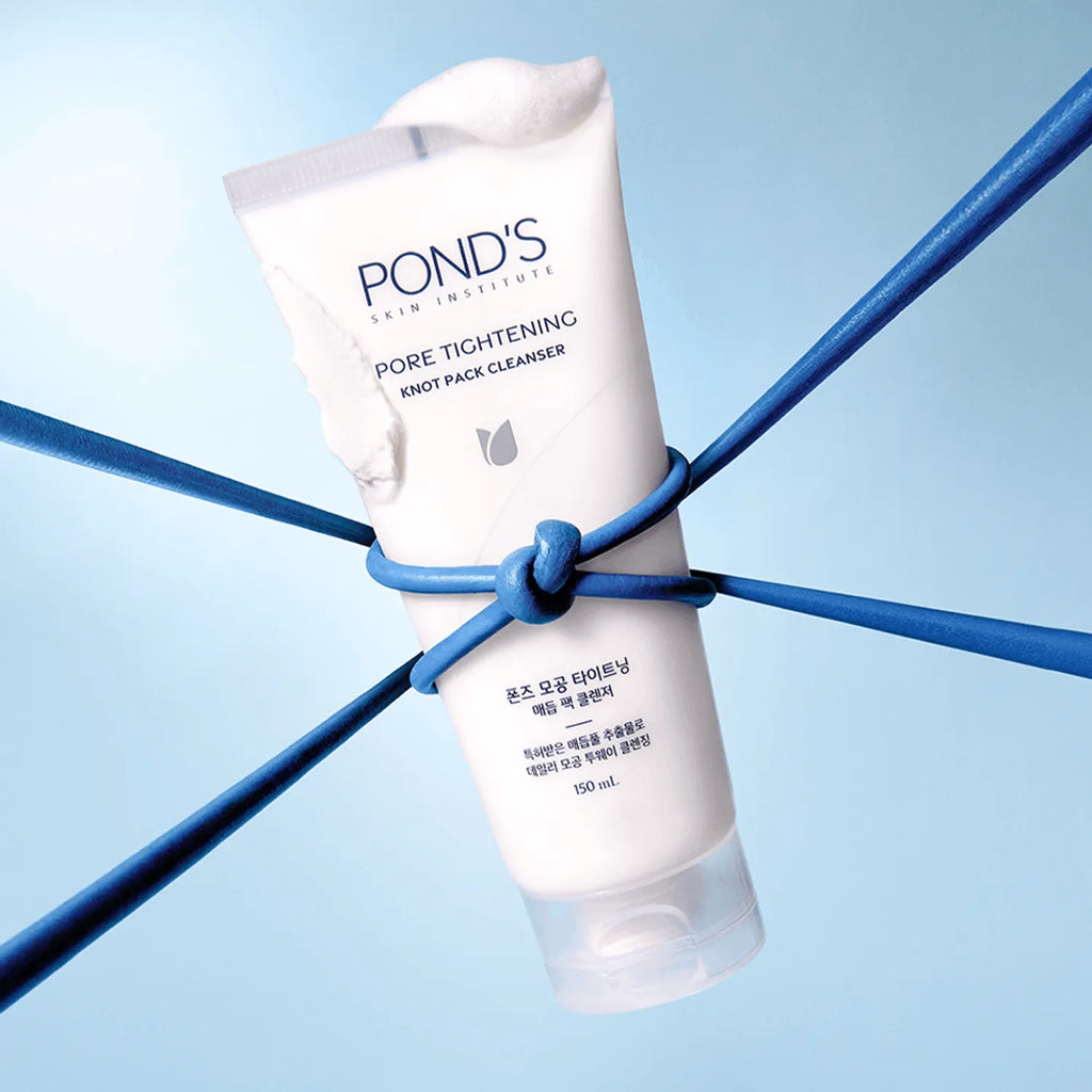 POND'S Pore Tightening Knot Pack Cleanser 150ml Double Pack (+15ml)