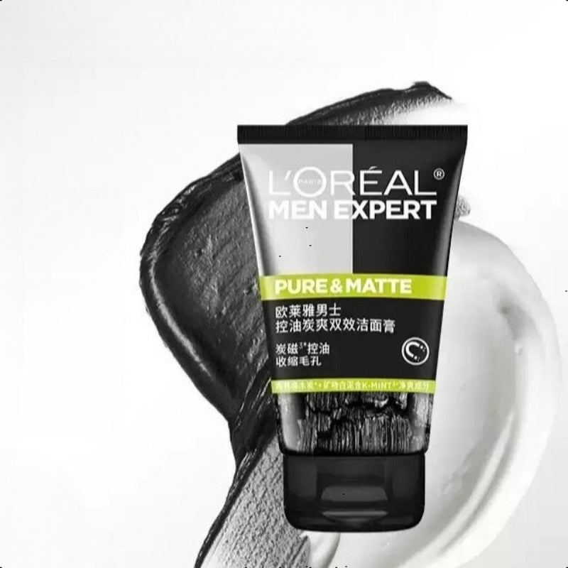 L'ORÉAL Men Expert Pure Charcoal Anti-Breakout Face Wash 100ml