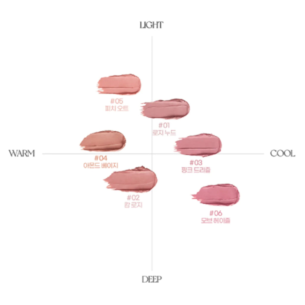 peripera Puffy Plumping Dew Lip Pencil (6 Colors)