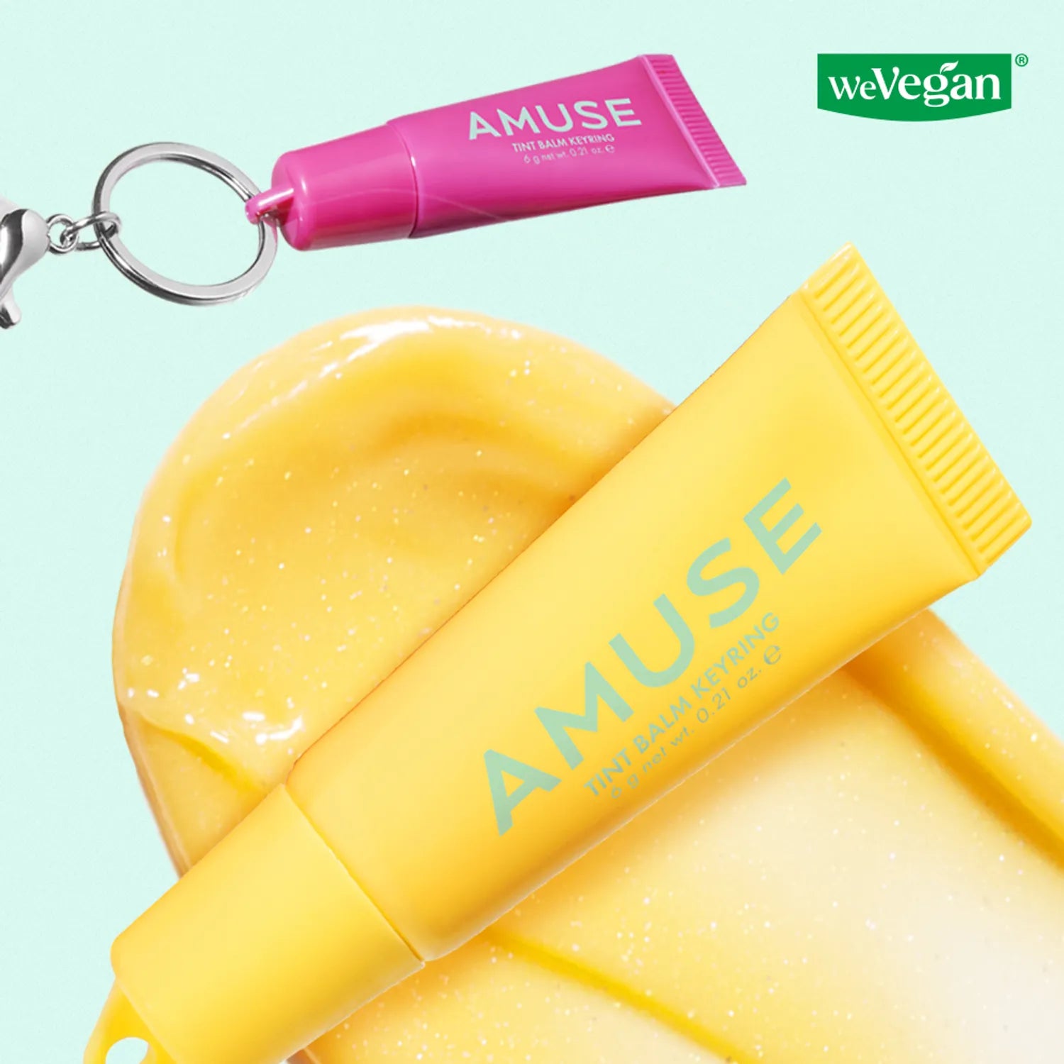 AMUSE Care/Tint Balm Keyring (10 Colors)