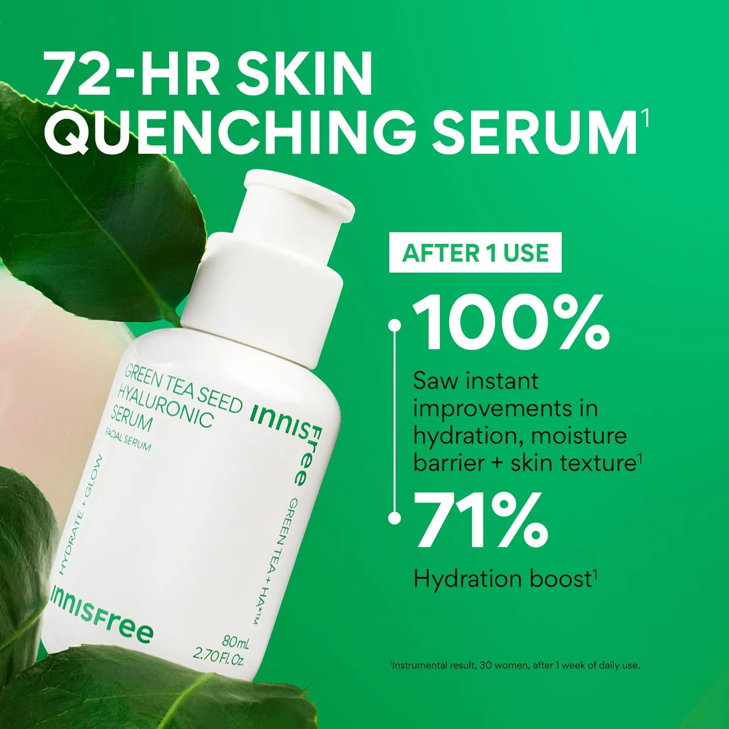 INNISFREE Green Tea Seed Hyaluronic Serum 80mL