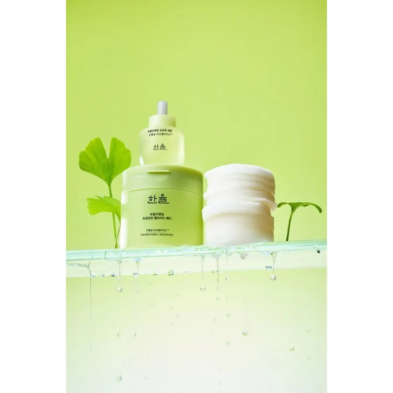 HANYUL Ginkgo Leaf Pore Tightening Peptide Pad 60P Set (+10P)