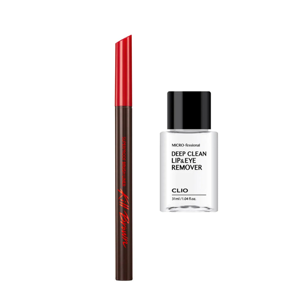 CLIO Superproof Brush Liner + Lip & Eye Remover Special Set