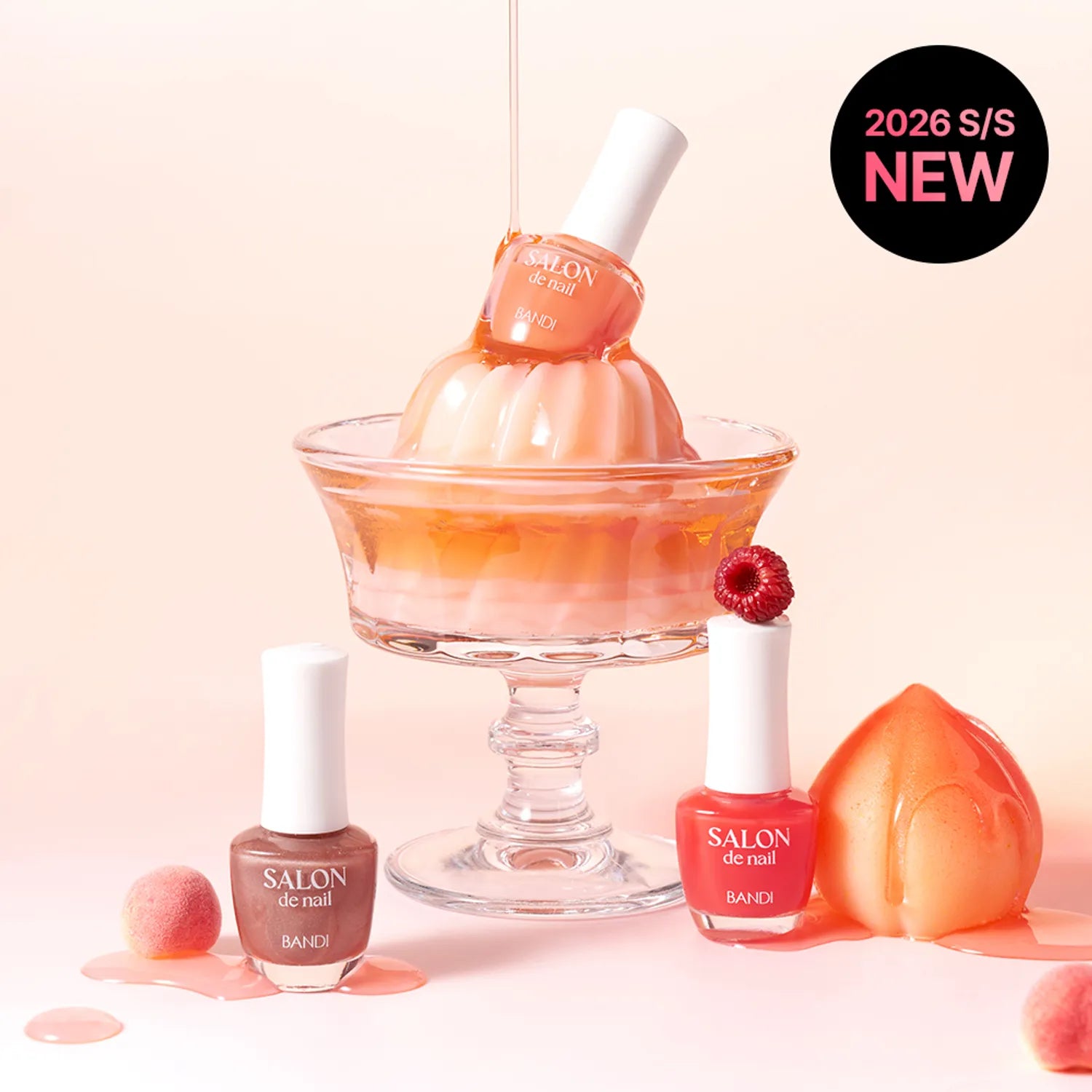 Bandi Salon de Nail (31 Options) (Magnet / Glitter / Syrup)