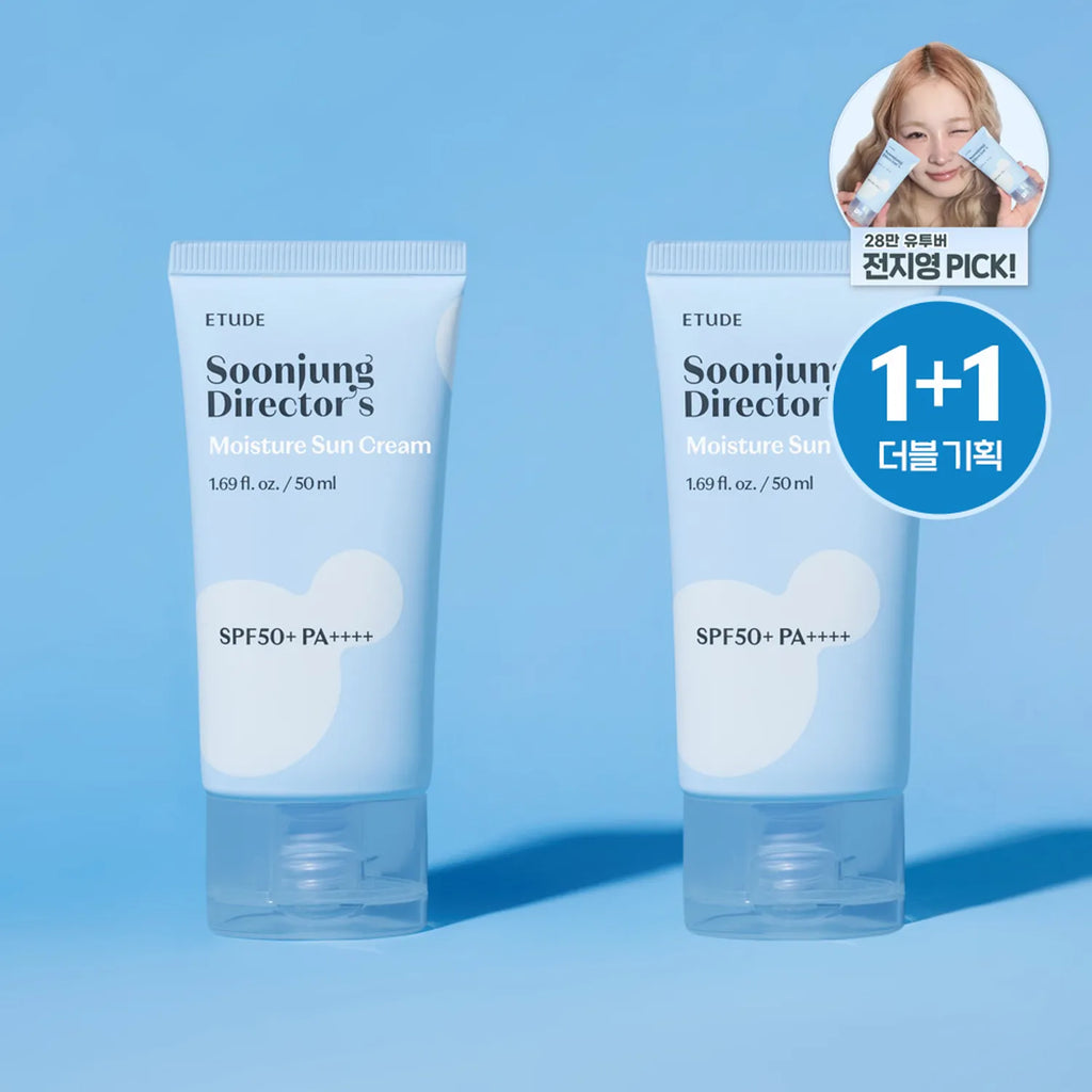 ETUDE Soonjung Director&rsquo;s Moisture Sun Cream 50ml 1+1 Set