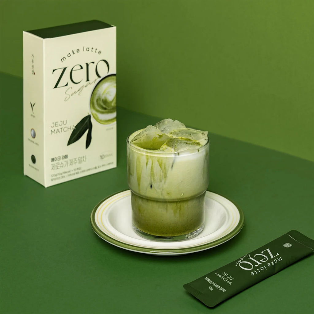 Garumaster Make Latte Zero Sugar #Jeju Matcha 12g*10ea