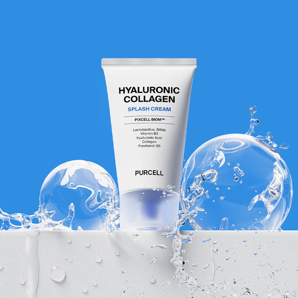 PURCELL Pixcell Biom Hyaluronic Collagen Splash Cream 50ml Set (+25ml)