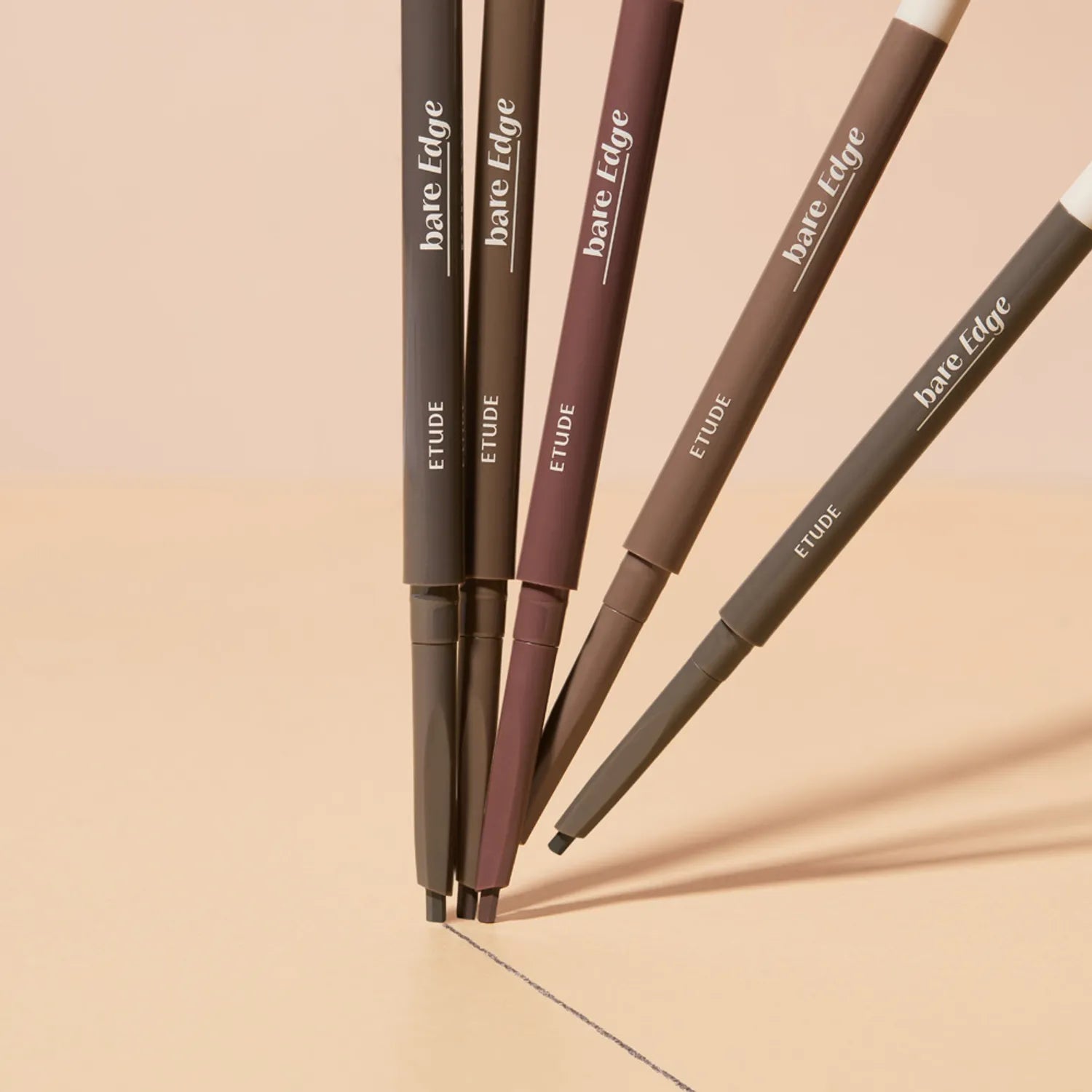 ETUDE Bare Edge Slim Brow 0.1g (Set/Single) (5 Colors)