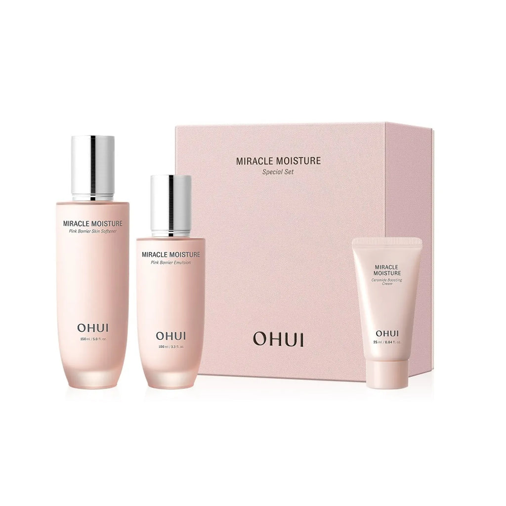 OHUI Miracle Moisture Pink Barrier 2P Special Set