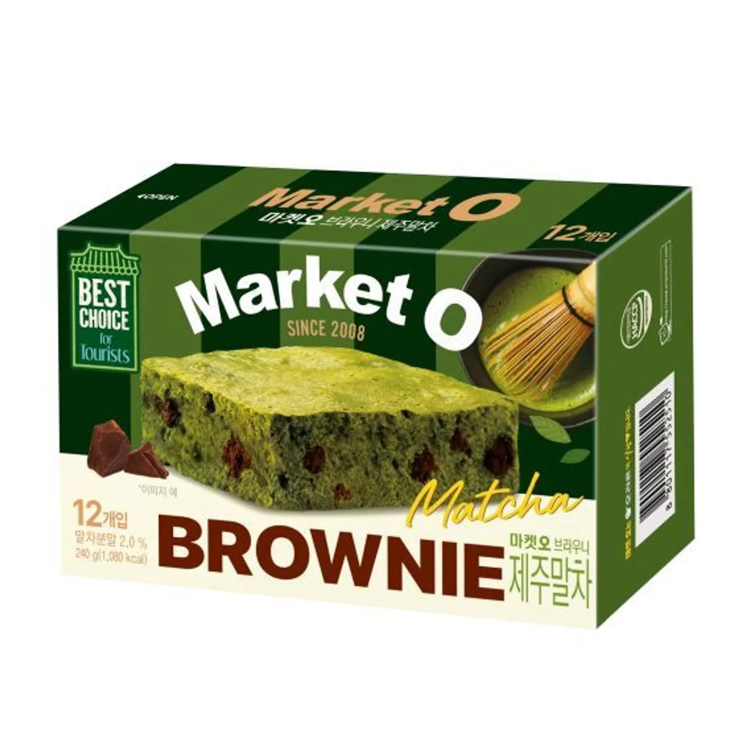 Market O Brownie Jeju Matcha 12P