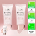 d'Alba [PINK CORRECTING] Waterfull Tone-Up Sun Cream Duo Set (50mL+50mL)