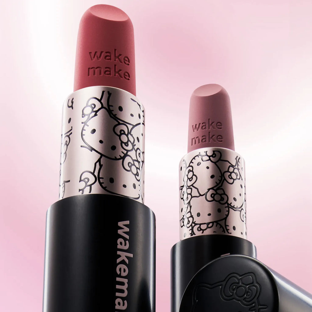 [HELLO KITTY] WAKEMAKE Soft Blurring Balm Stick (Set/Single) (4 Colors)