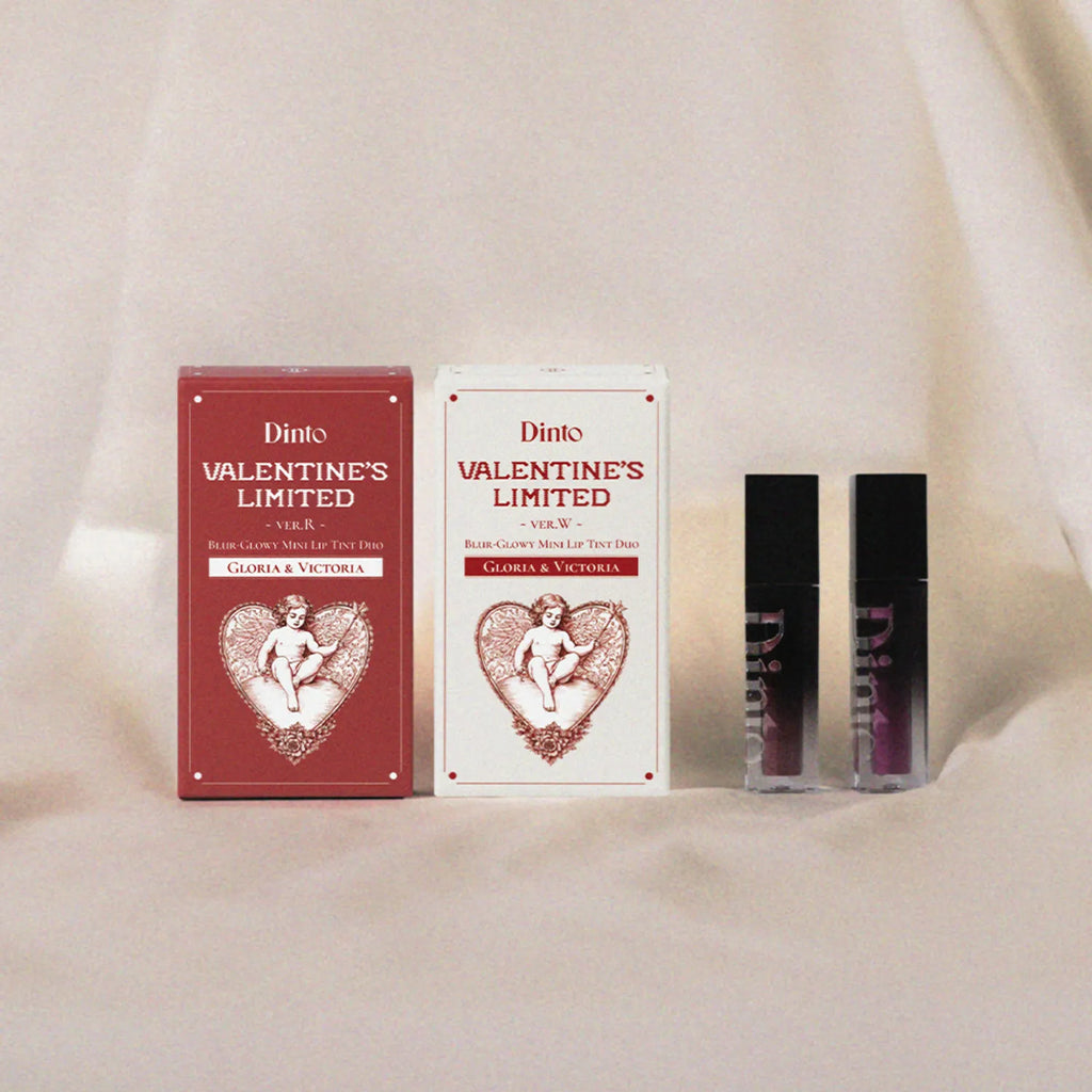 Dinto Blur-Glowy Lip Tint 2g Mini Duo Set