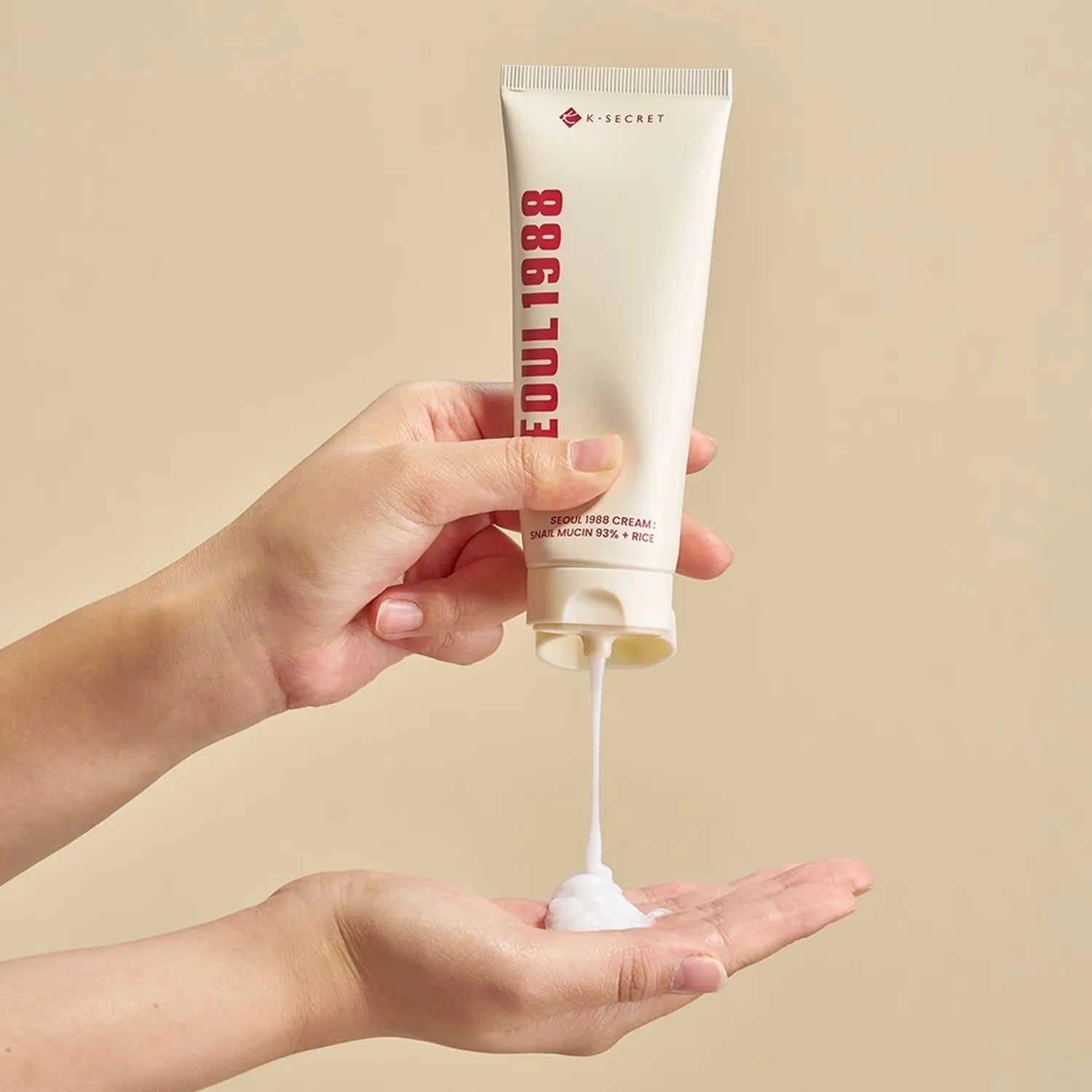 KSECRET Seoul 1988 Cream: Snail Mucin 93%+Rice 100ml
