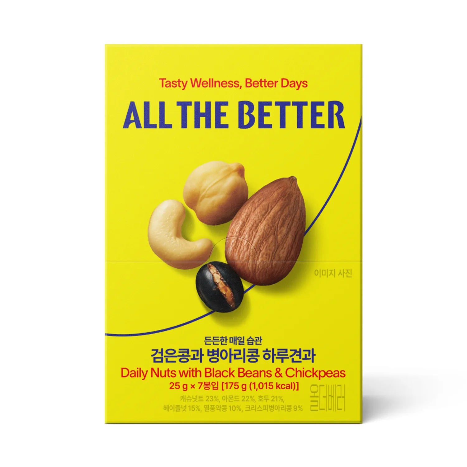 ALL THE BETTER Daily Nuts #Black Bean and Chickpea 25g*7ea