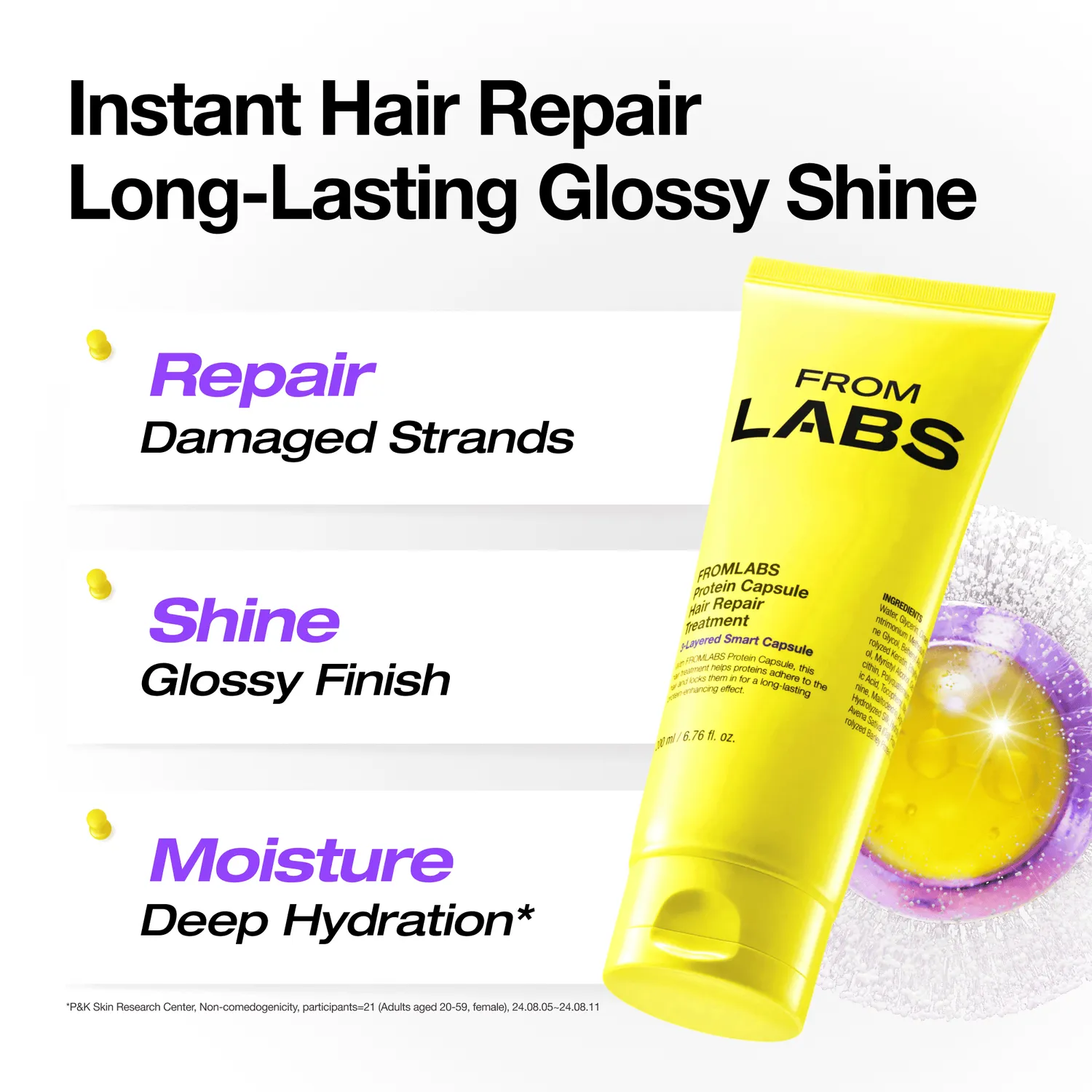 FROMLABS Protein Capsule Hair Repair Treatment 200ml Double Set