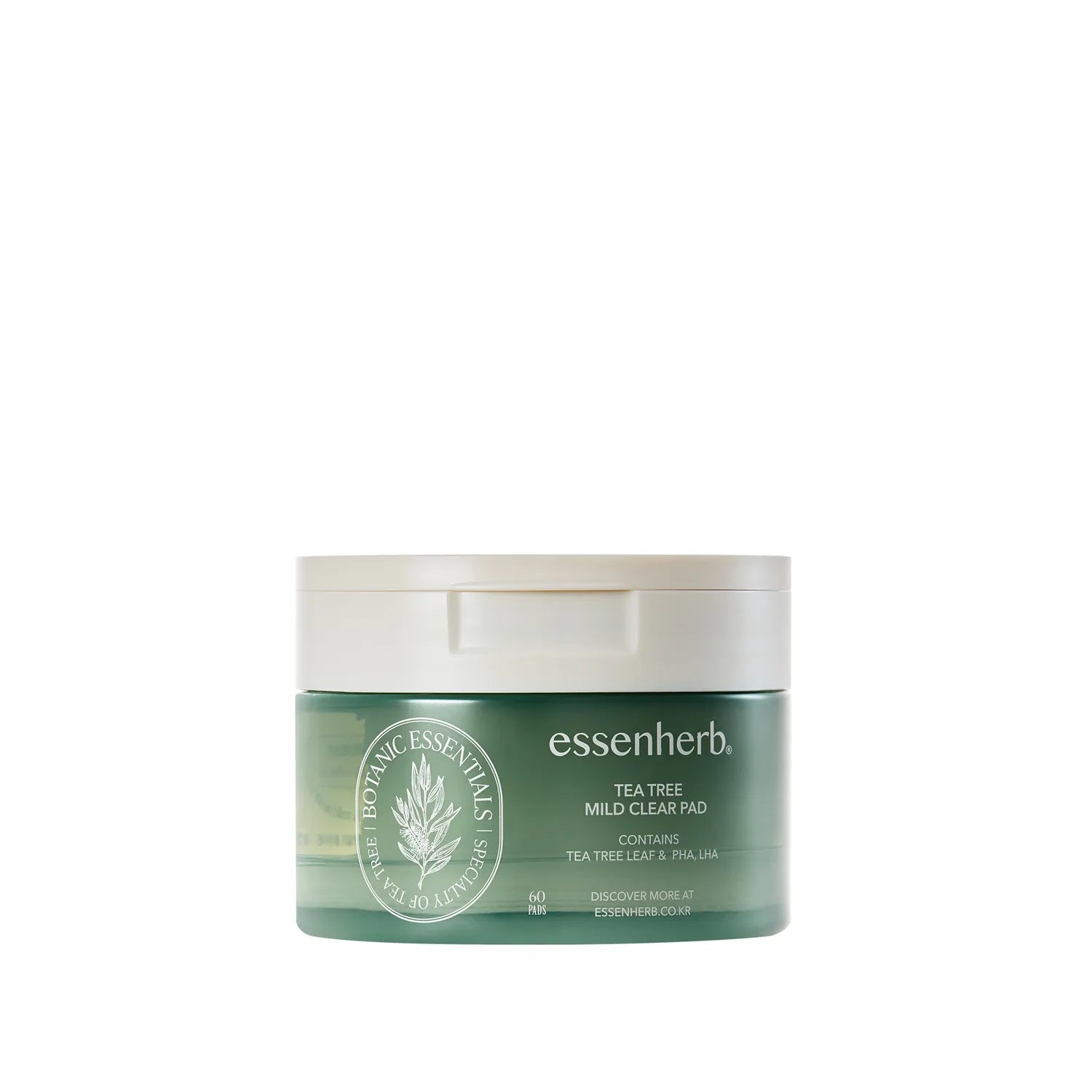 essenHERB Tea Tree Mild Clear Pad 60P