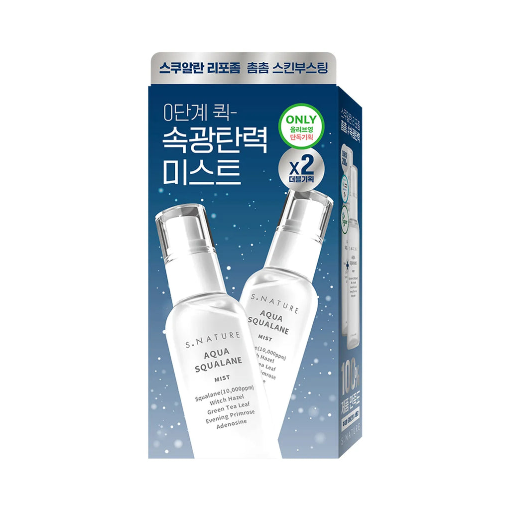 S.NATURE Aqua Squalane Mist 100ml Double Pack