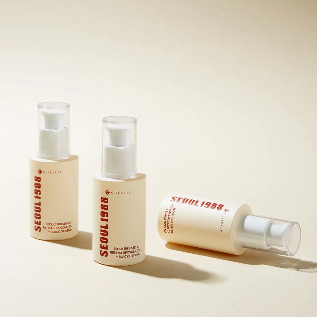 KSECRET Seoul 1988 Serum: Retinal Liposome 2%+Black Ginseng 30ml