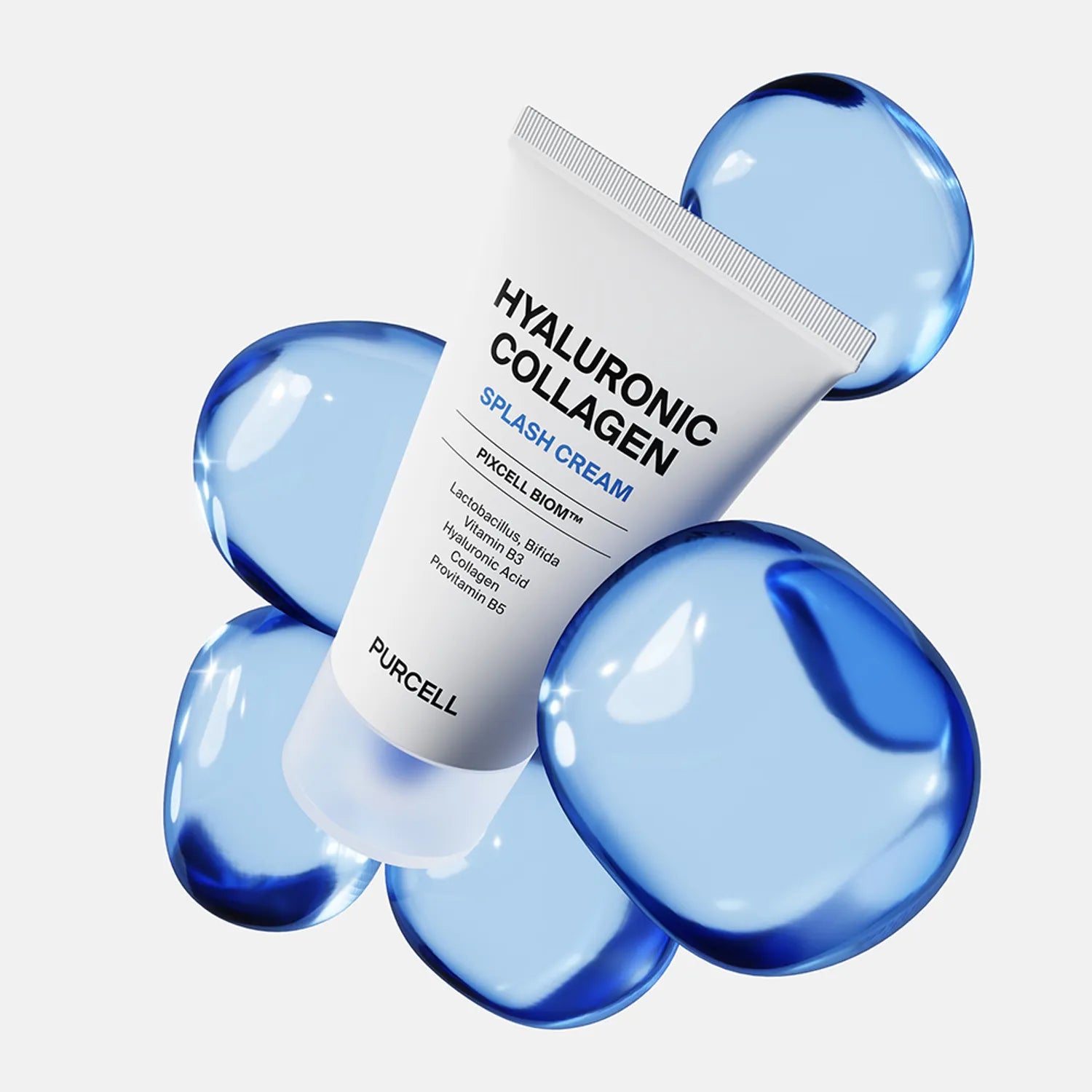PURCELL Pixcell Biom Hyaluronic Collagen Splash Cream 50ml Set (+25ml)