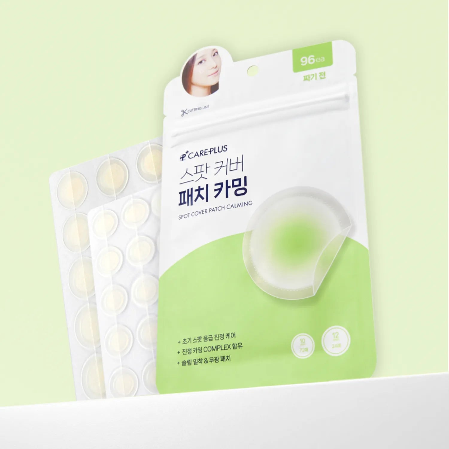 CAREPLUS Spot Cover Patch Calming 24P (RENEWAL)